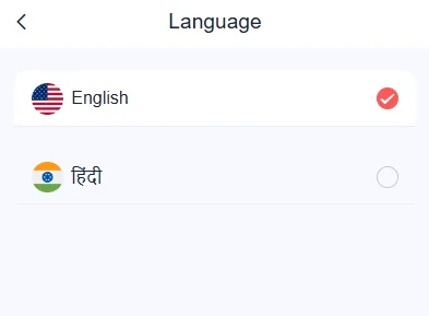 Daman game language change feature
